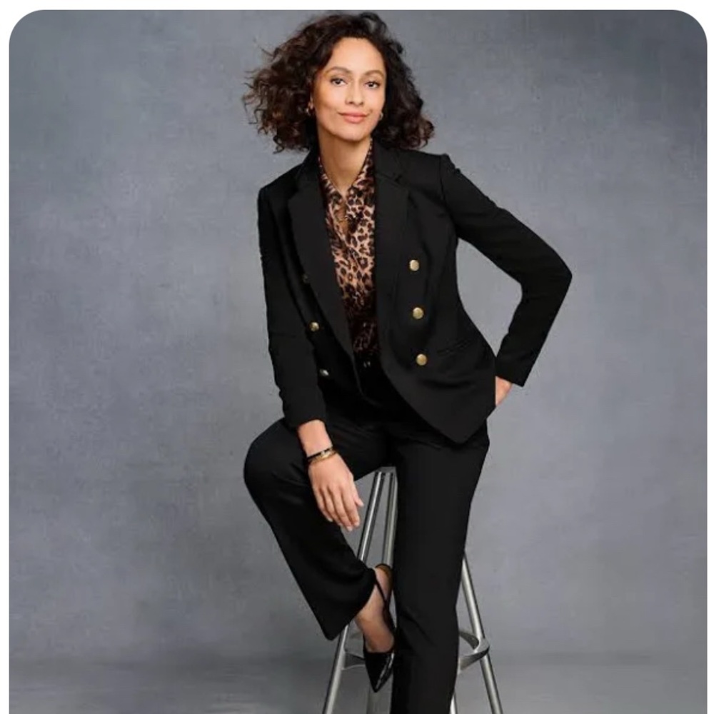 Talbots Kate Fit Black Jacket. Size 14P
